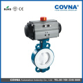 DN50~DN200 wafer type stainless steel 304 pneumatic butterfly valve for water,oil,steam